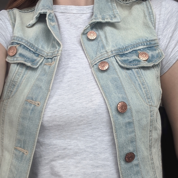 Short Jean jacket - Picture 5 of 5